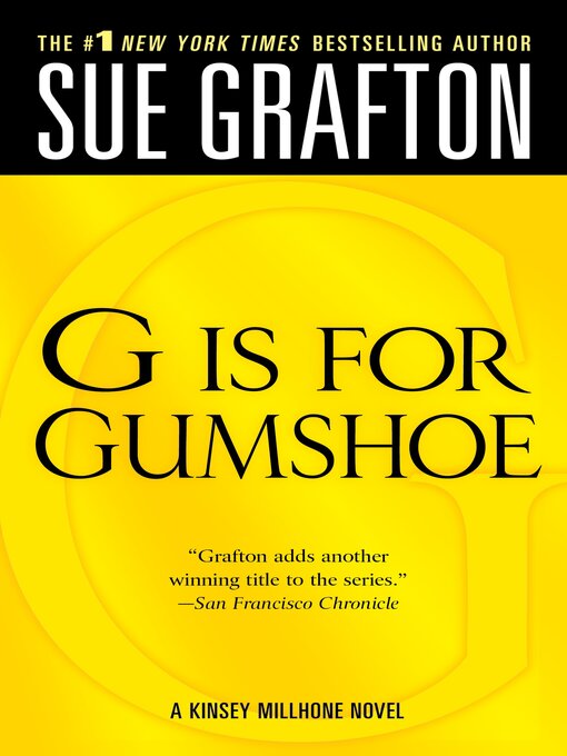Title details for "G" is for Gumshoe by Sue Grafton - Wait list